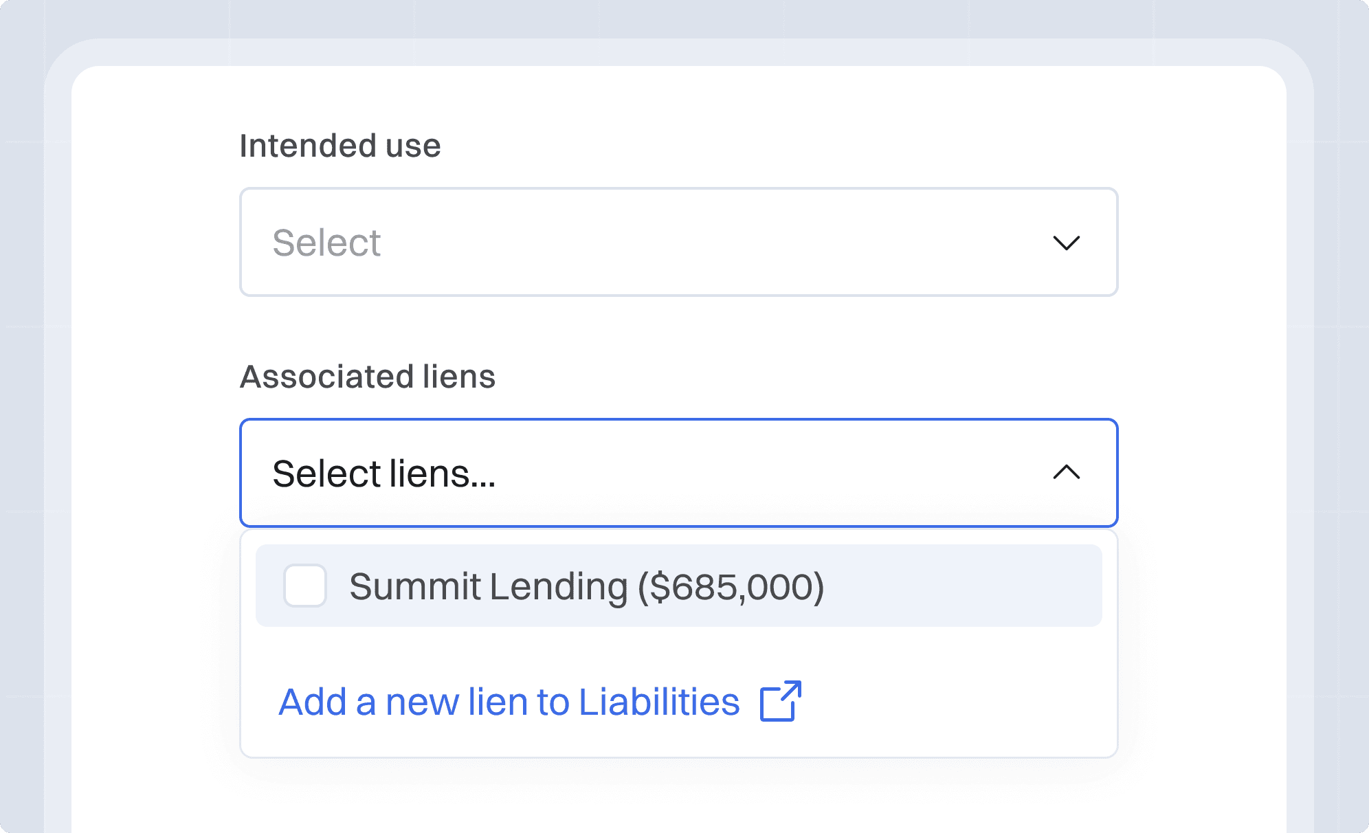 Lien Linking